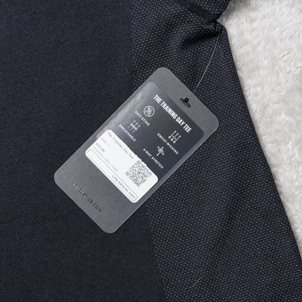 Fabletics Black Training Day Tee Short Sleeve Wor… - image 7